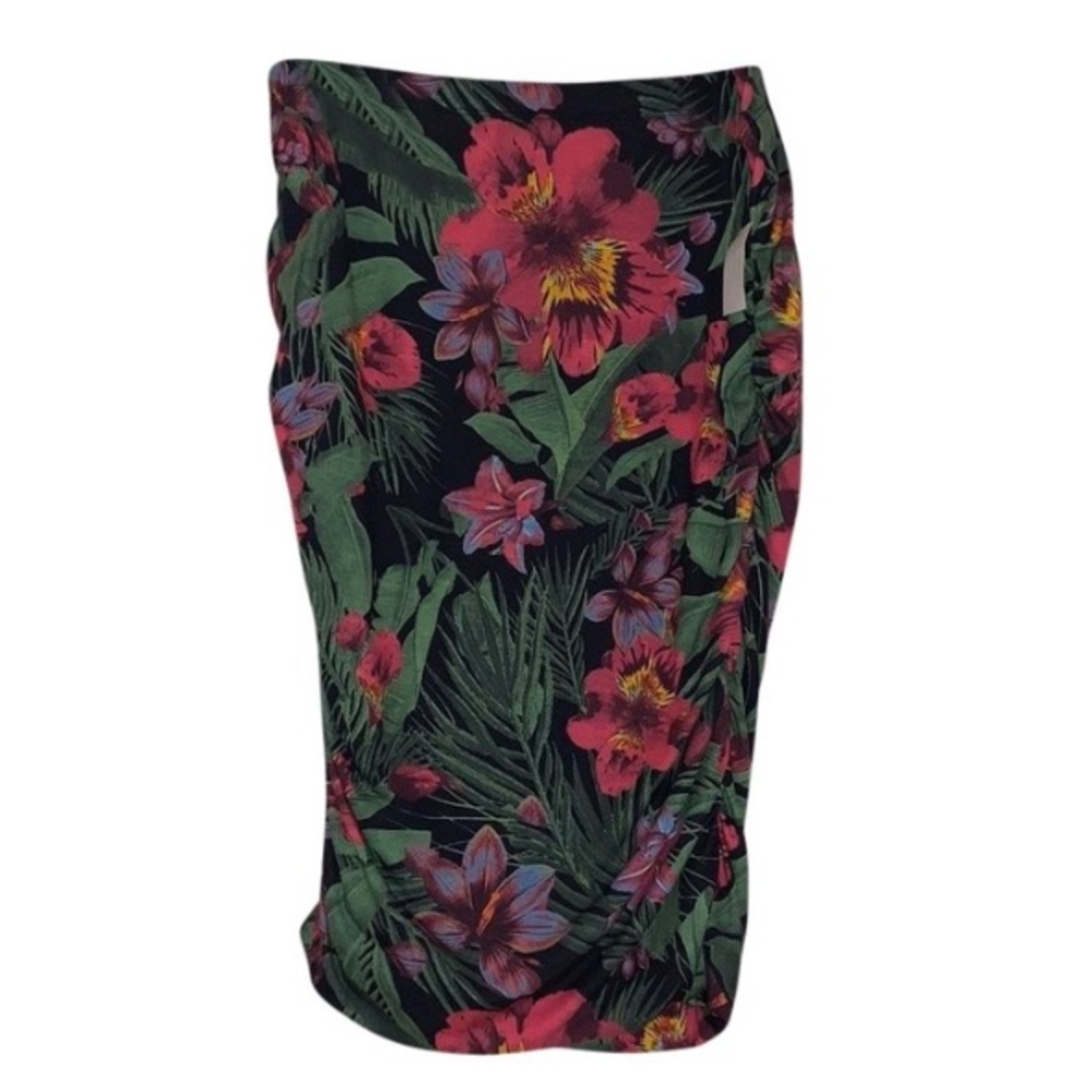 Hot Gal Tropical Print Skirt